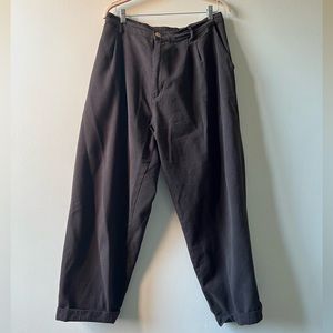 Big Bud Press brown striped trouser